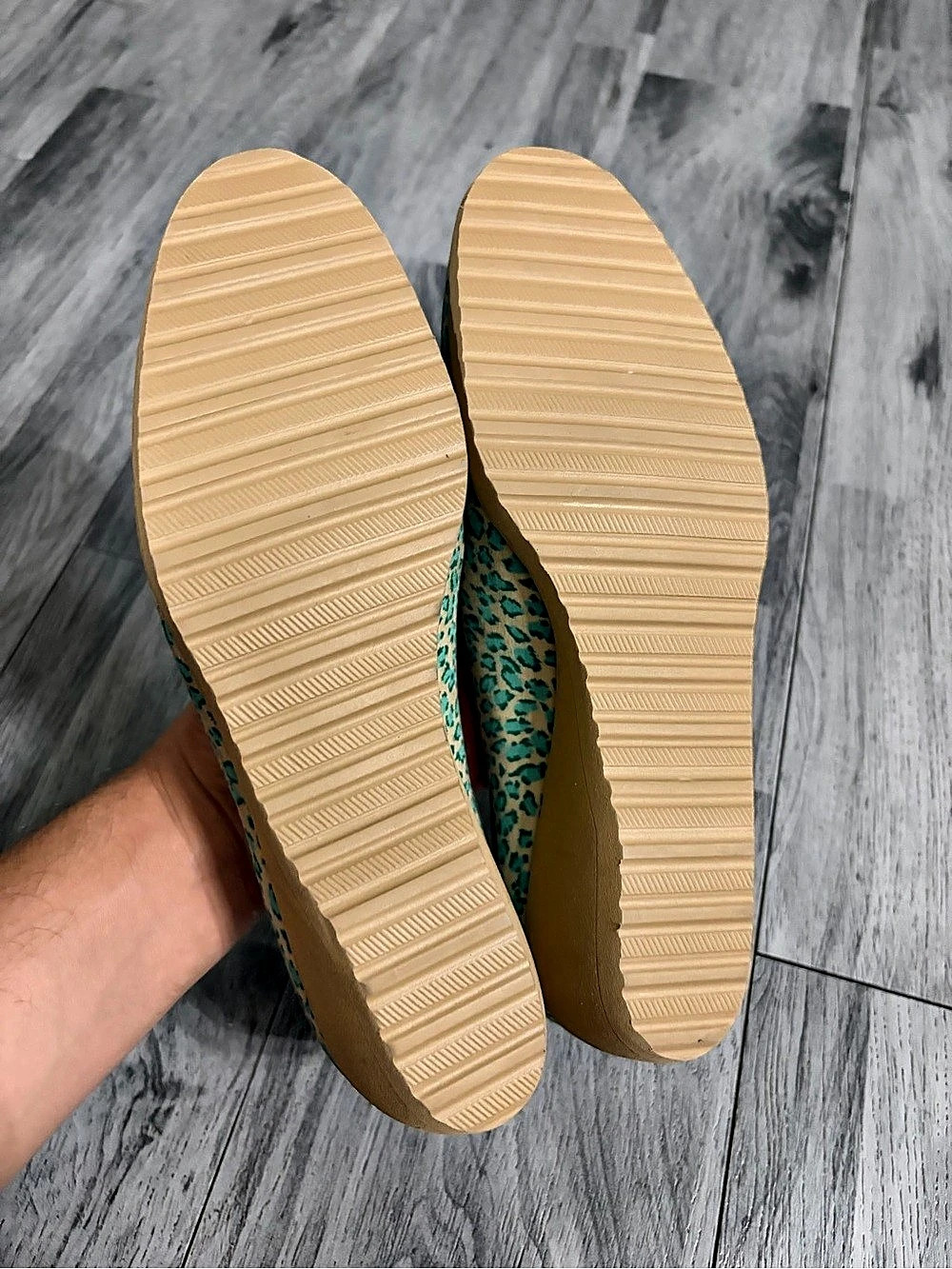 Bottega Veneta Leopard Print Loafers Green & Tan US 8.5 - Picture 4 of 7